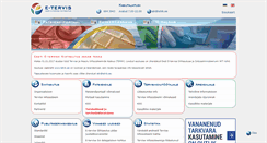 Desktop Screenshot of e-tervis.ee